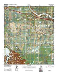 Rapides Louisiana Historical topographic map, 1:24000 scale, 7.5 X 7.5 Minute, Year 2012