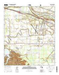 Rapides Louisiana Current topographic map, 1:24000 scale, 7.5 X 7.5 Minute, Year 2015