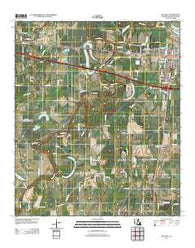 Rayville Louisiana Historical topographic map, 1:24000 scale, 7.5 X 7.5 Minute, Year 2012