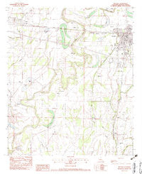 Rayville Louisiana Historical topographic map, 1:24000 scale, 7.5 X 7.5 Minute, Year 1982