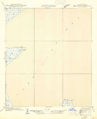 Redfish Point NE Louisiana Historical topographic map, 1:31680 scale, 7.5 X 7.5 Minute, Year 1946