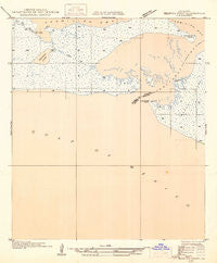 Redfish Point SE Louisiana Historical topographic map, 1:31680 scale, 7.5 X 7.5 Minute, Year 1946