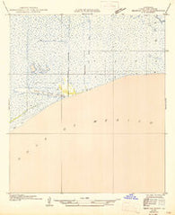 Redfish Point SW Louisiana Historical topographic map, 1:31680 scale, 7.5 X 7.5 Minute, Year 1946