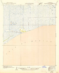 Redfish Point SW Louisiana Historical topographic map, 1:31680 scale, 7.5 X 7.5 Minute, Year 1946