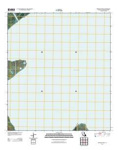 Redfish Point Louisiana Historical topographic map, 1:24000 scale, 7.5 X 7.5 Minute, Year 2012