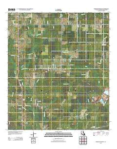 Redhead Branch Louisiana Historical topographic map, 1:24000 scale, 7.5 X 7.5 Minute, Year 2012