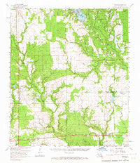 Reeves Louisiana Historical topographic map, 1:62500 scale, 15 X 15 Minute, Year 1961