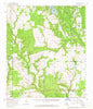 Reeves Louisiana Historical topographic map, 1:62500 scale, 15 X 15 Minute, Year 1961