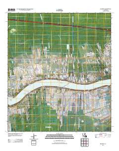 Reserve Louisiana Historical topographic map, 1:24000 scale, 7.5 X 7.5 Minute, Year 2012