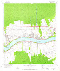 Reserve Louisiana Historical topographic map, 1:24000 scale, 7.5 X 7.5 Minute, Year 1962