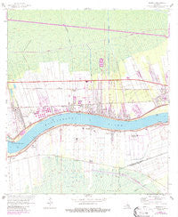 Reserve Louisiana Historical topographic map, 1:24000 scale, 7.5 X 7.5 Minute, Year 1962