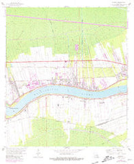Reserve Louisiana Historical topographic map, 1:24000 scale, 7.5 X 7.5 Minute, Year 1962