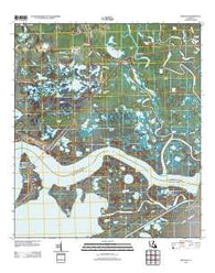 Rigolets Louisiana Historical topographic map, 1:24000 scale, 7.5 X 7.5 Minute, Year 2012