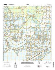 Rigolets Louisiana Current topographic map, 1:24000 scale, 7.5 X 7.5 Minute, Year 2015