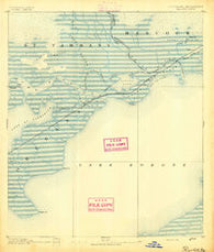 Rigolets Louisiana Historical topographic map, 1:62500 scale, 15 X 15 Minute, Year 1893