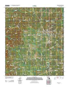 Ringgold Louisiana Historical topographic map, 1:24000 scale, 7.5 X 7.5 Minute, Year 2012