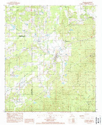 Robeline Louisiana Historical topographic map, 1:24000 scale, 7.5 X 7.5 Minute, Year 1988