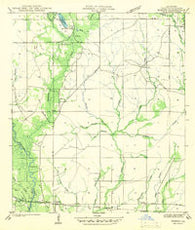 Robert Louisiana Historical topographic map, 1:31680 scale, 7.5 X 7.5 Minute, Year 1942