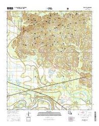 Rock Hill Louisiana Current topographic map, 1:24000 scale, 7.5 X 7.5 Minute, Year 2015