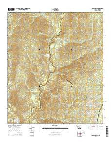 Rogillioville Louisiana Current topographic map, 1:24000 scale, 7.5 X 7.5 Minute, Year 2015