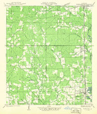Roseland Louisiana Historical topographic map, 1:31680 scale, 7.5 X 7.5 Minute, Year 1942