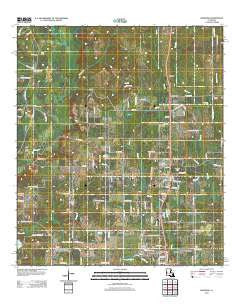 Rosepine Louisiana Historical topographic map, 1:24000 scale, 7.5 X 7.5 Minute, Year 2012