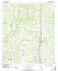 Rosepine Louisiana Historical topographic map, 1:24000 scale, 7.5 X 7.5 Minute, Year 1994