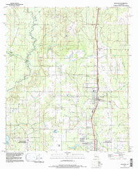 Rosepine Louisiana Historical topographic map, 1:24000 scale, 7.5 X 7.5 Minute, Year 1994