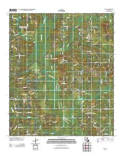 Roy Louisiana Historical topographic map, 1:24000 scale, 7.5 X 7.5 Minute, Year 2012