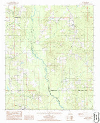 Roy Louisiana Historical topographic map, 1:24000 scale, 7.5 X 7.5 Minute, Year 1986