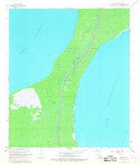 Ruddock Louisiana Historical topographic map, 1:24000 scale, 7.5 X 7.5 Minute, Year 1967