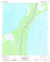 Ruddock Louisiana Historical topographic map, 1:24000 scale, 7.5 X 7.5 Minute, Year 1967