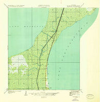 Ruddock Louisiana Historical topographic map, 1:31680 scale, 7.5 X 7.5 Minute, Year 1936