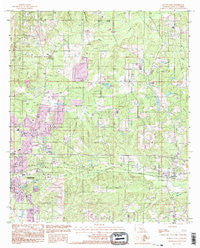 Ruston East Louisiana Historical topographic map, 1:24000 scale, 7.5 X 7.5 Minute, Year 1994