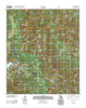 Saline Louisiana Historical topographic map, 1:24000 scale, 7.5 X 7.5 Minute, Year 2012
