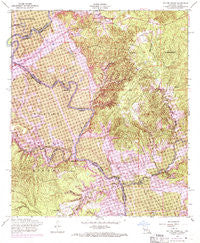 Salter Creek Louisiana Historical topographic map, 1:24000 scale, 7.5 X 7.5 Minute, Year 1954