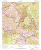 Salter Creek Louisiana Historical topographic map, 1:24000 scale, 7.5 X 7.5 Minute, Year 1954