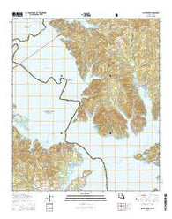 Salter Creek Louisiana Current topographic map, 1:24000 scale, 7.5 X 7.5 Minute, Year 2015