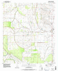 Saranac Louisiana Historical topographic map, 1:24000 scale, 7.5 X 7.5 Minute, Year 1994