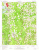 Sarepta Louisiana Historical topographic map, 1:62500 scale, 15 X 15 Minute, Year 1956