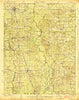 Sarepta Louisiana Historical topographic map, 1:62500 scale, 15 X 15 Minute, Year 1924
