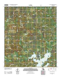 Savage Creek Louisiana Historical topographic map, 1:24000 scale, 7.5 X 7.5 Minute, Year 2012