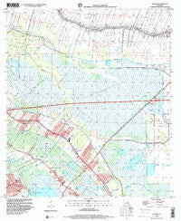 Savoie Louisiana Historical topographic map, 1:24000 scale, 7.5 X 7.5 Minute, Year 1998