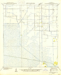 Schooner Bayou NW Louisiana Historical topographic map, 1:31680 scale, 7.5 X 7.5 Minute, Year 1946