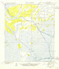 Schooner Bayou SE Louisiana Historical topographic map, 1:31680 scale, 7.5 X 7.5 Minute, Year 1954