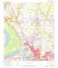 Scotlandville Louisiana Historical topographic map, 1:24000 scale, 7.5 X 7.5 Minute, Year 1963