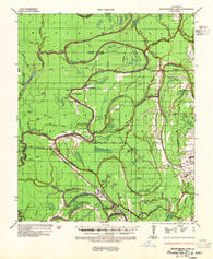 Shackleford Lake Louisiana Historical topographic map, 1:62500 scale, 15 X 15 Minute, Year 1935