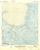 Shell Beach Louisiana Historical topographic map, 1:62500 scale, 15 X 15 Minute, Year 1941