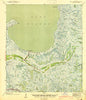 Shell Beach Louisiana Historical topographic map, 1:62500 scale, 15 X 15 Minute, Year 1941