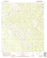 Sheridan Louisiana Historical topographic map, 1:24000 scale, 7.5 X 7.5 Minute, Year 1983